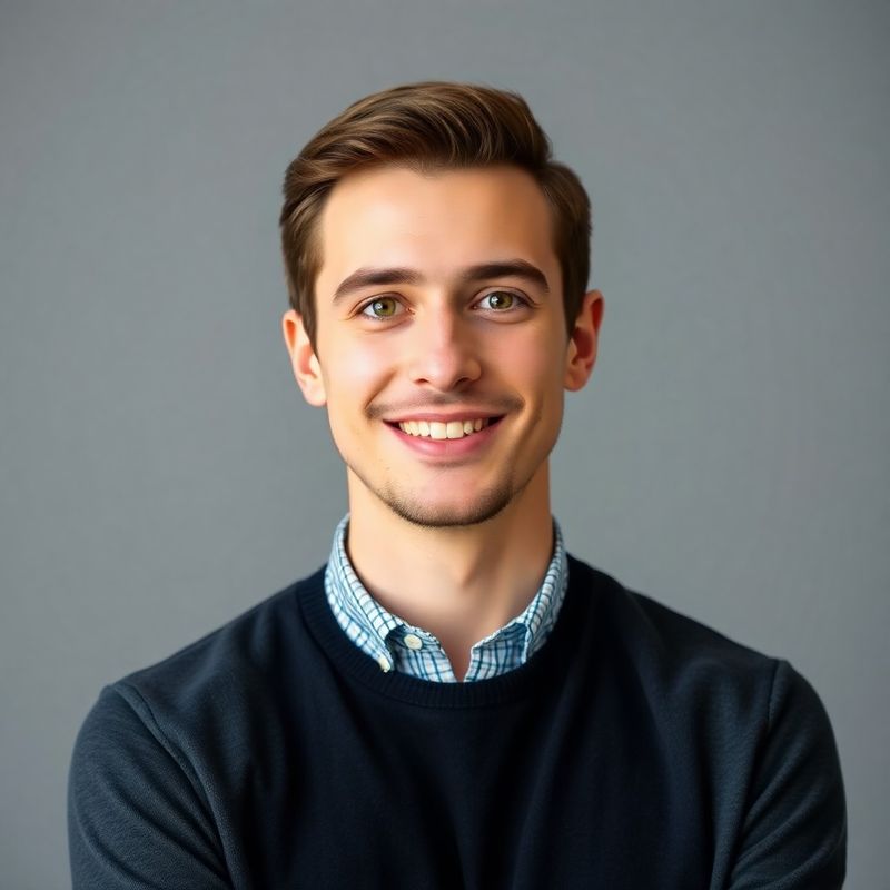 Portret Gregorja Mlakarja, soustanovitelja startupa